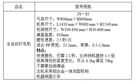 全自动打包机